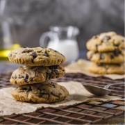 Galletas de naranja y chocolate