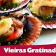 vieiras gratinadas