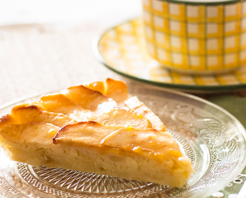 tarta de manzana