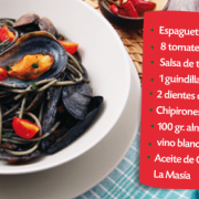 espaguetis frutti di mare