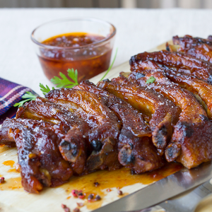 Costillas al horno