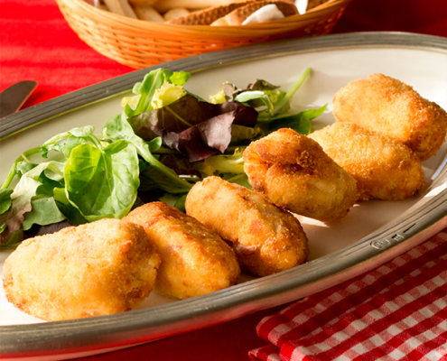 croquetas caseras de jamón