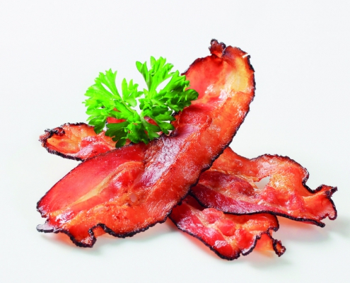 Bacon Crujiente con Microondas