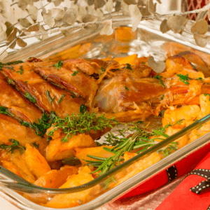 pierna de cordero al horno