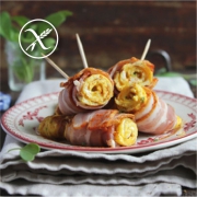 Rollitos de Tortilla con Bacon