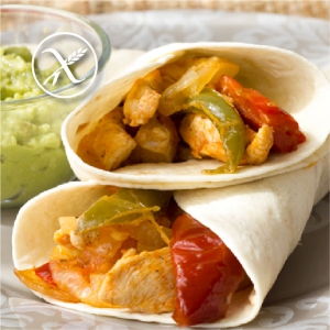 Receta Fajitas de Pollo Sin Gluten