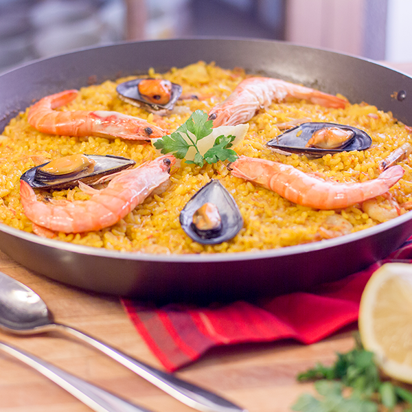 Paella de Marisco | Recetas La Masía