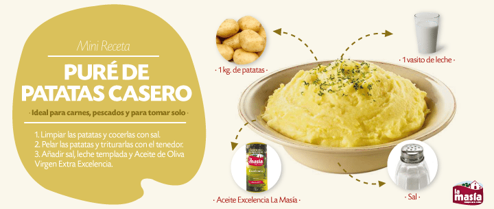 Truco de cocina. Puré patata perfecto