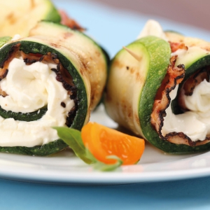 Rollitos de Calabacín con Queso