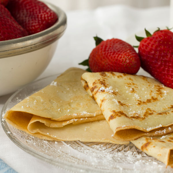 Receta de crepes caseros con ingredientes fáciles y aceite Masiasol La Masía