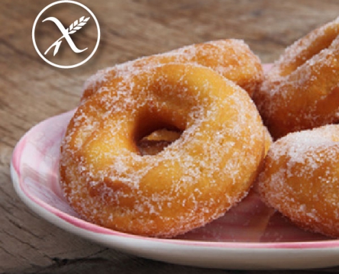 receta de rosquillas sin gluten