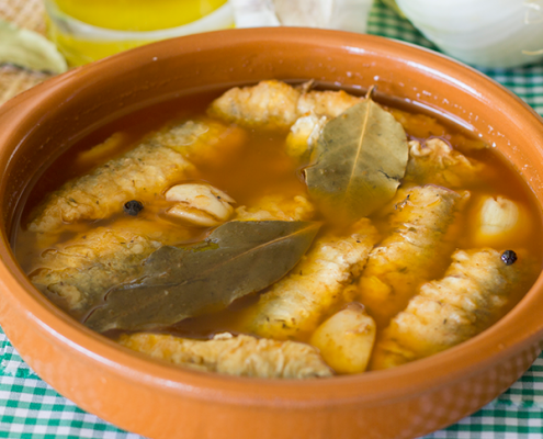 Sardinas en escabeche