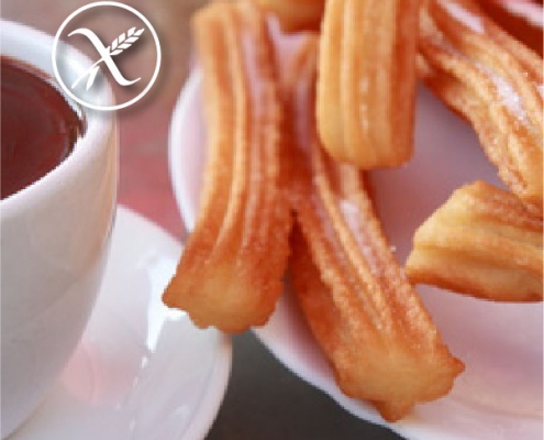 Churros sin gluten