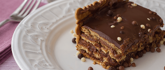 Tarta de Chocolate y Galletas