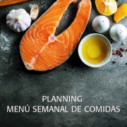 Planning, Menú Semanal de Comidas