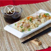 Receta arroz tres delicias sin gluten