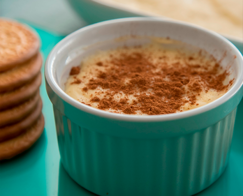 natillas con aceite de oliva