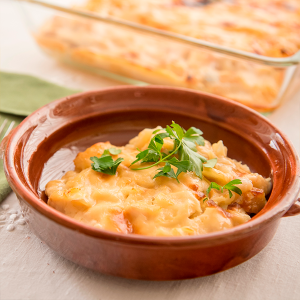 bacalao gratinado