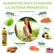 alimentos para combatir la astenia primaveral