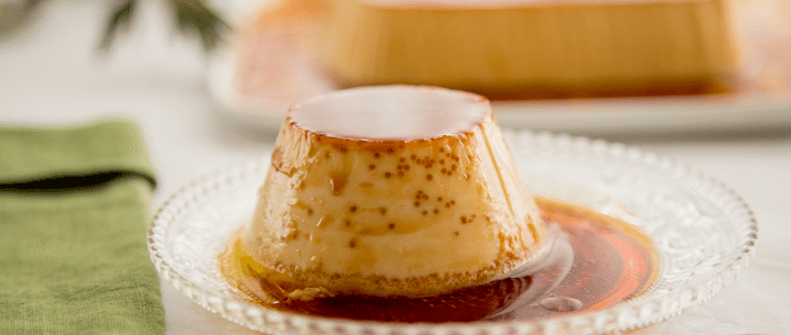 Flan de aceite de oliva