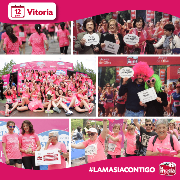 Ganadoras Carrera de la Mujer Vitoria