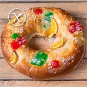 Recetas Roscón de Reyes Sin Gluten