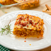 pastel de puré de patatas y carne