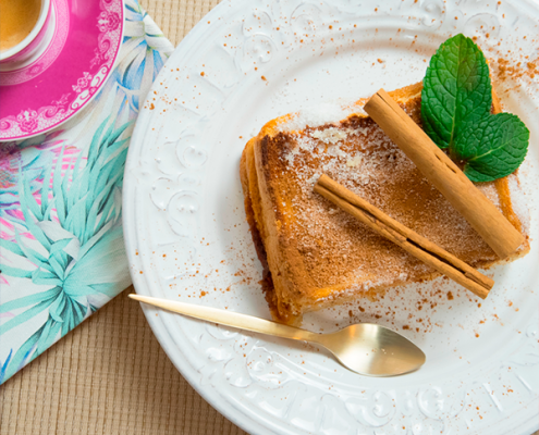 pastel de torrijas