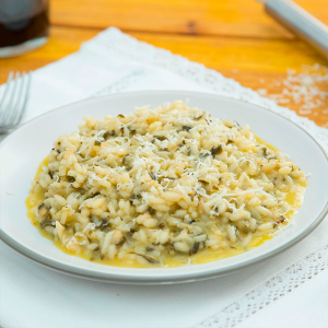 risotto de espinacas