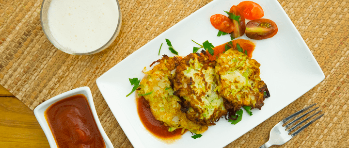 Tortitas de calabacín