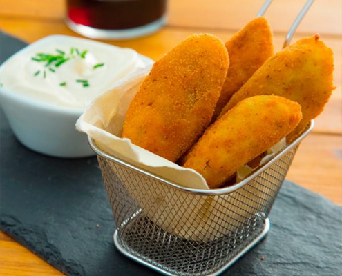 croquetas de calabacín