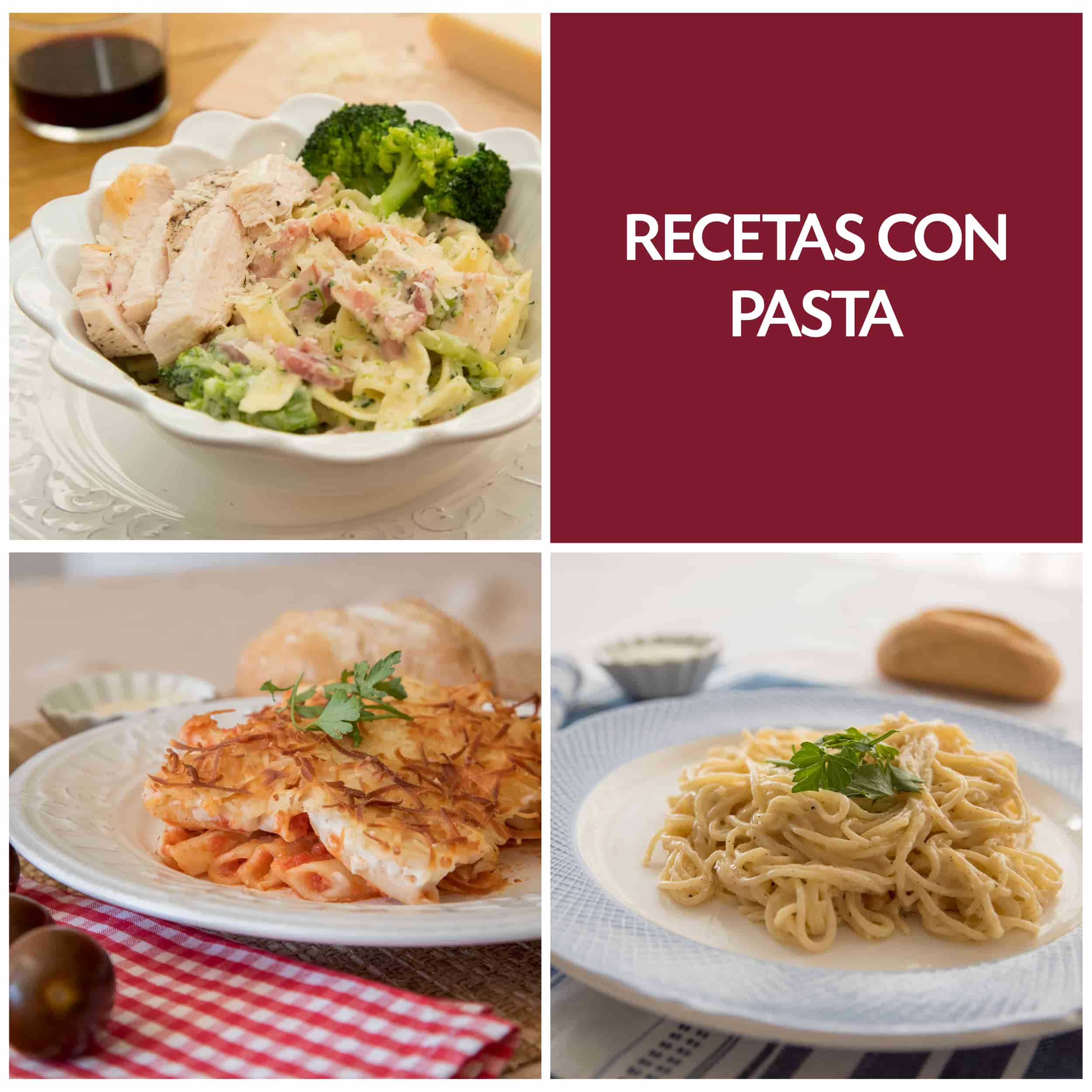 Recetas con pasta