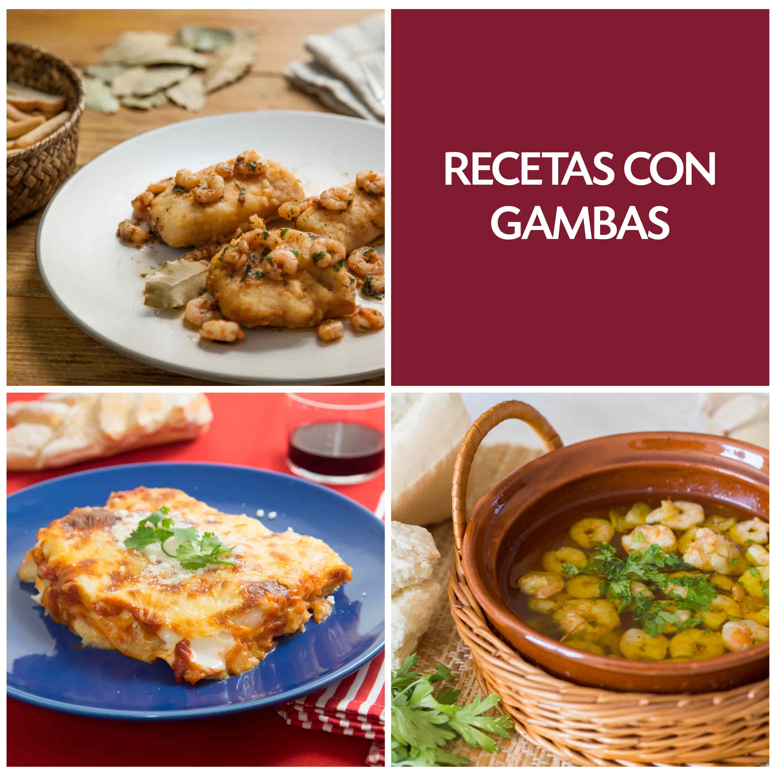 Recetas con gambas