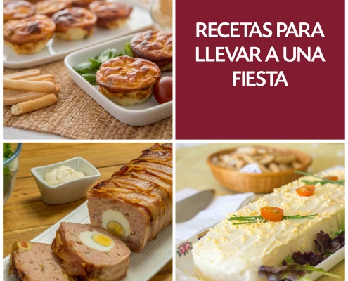 Recetas para llevar a una fiesta