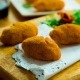 Croquetas de berenjenas y queso de cabra