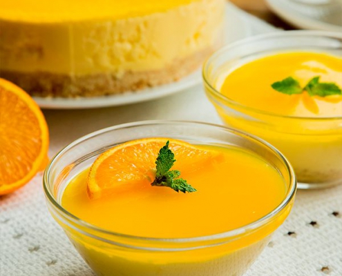 tarta de naranja sin horno