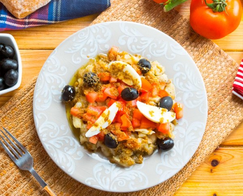 Ensalada de berenjena asada