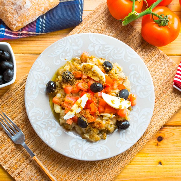 Ensalada de berenjena asada