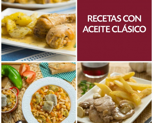 Recetas con Aceite de Oliva Clásico