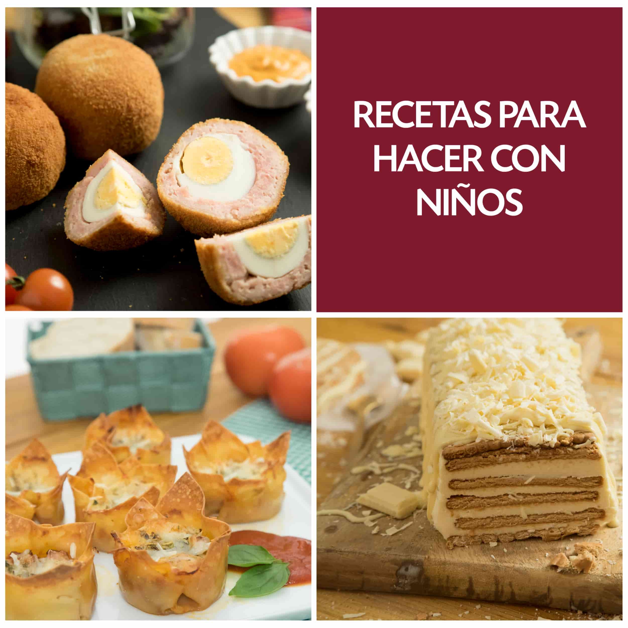 recetas para hacer con niños