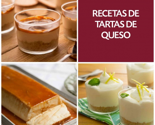 Recetas de tartas de queso