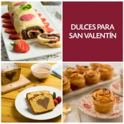 recetas dulces para San Valentín