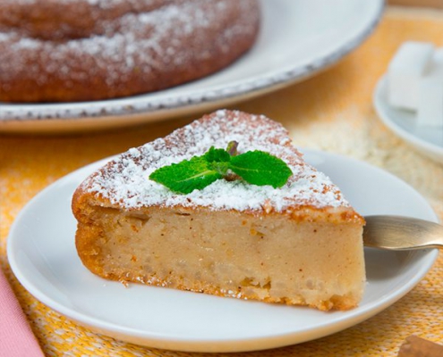 bizcocho de arroz con leche