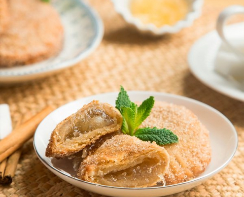 empanadillas de cabello de ángel