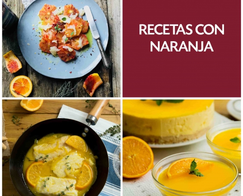 4 recetas con naranja