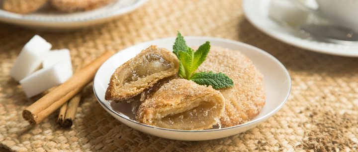 Empanadillas de cabello de ángel