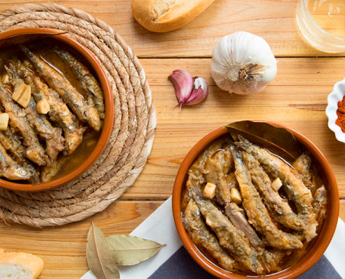 boquerones en escabeche