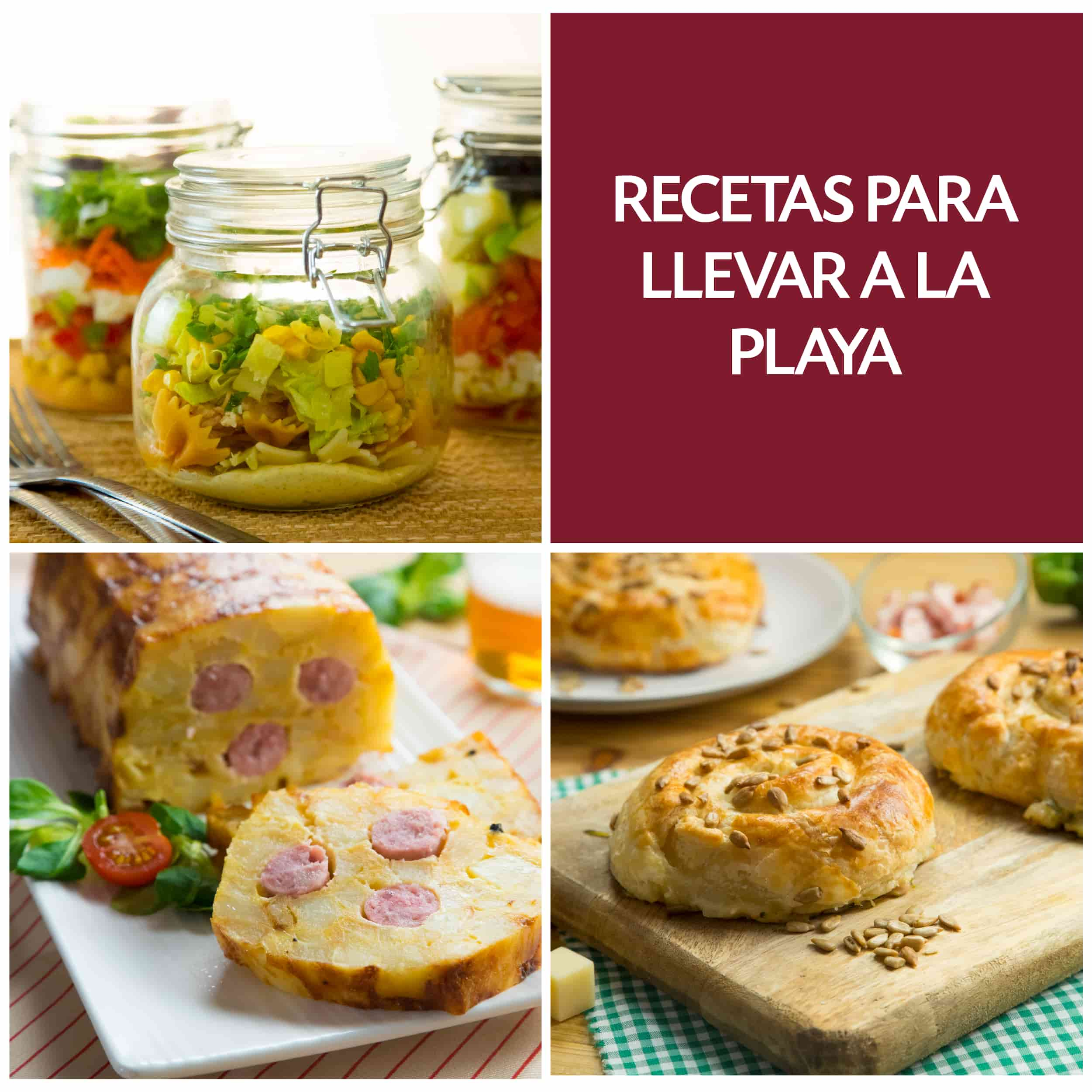 Recetas para llevar a la playa