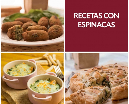 Recetas con espinacas