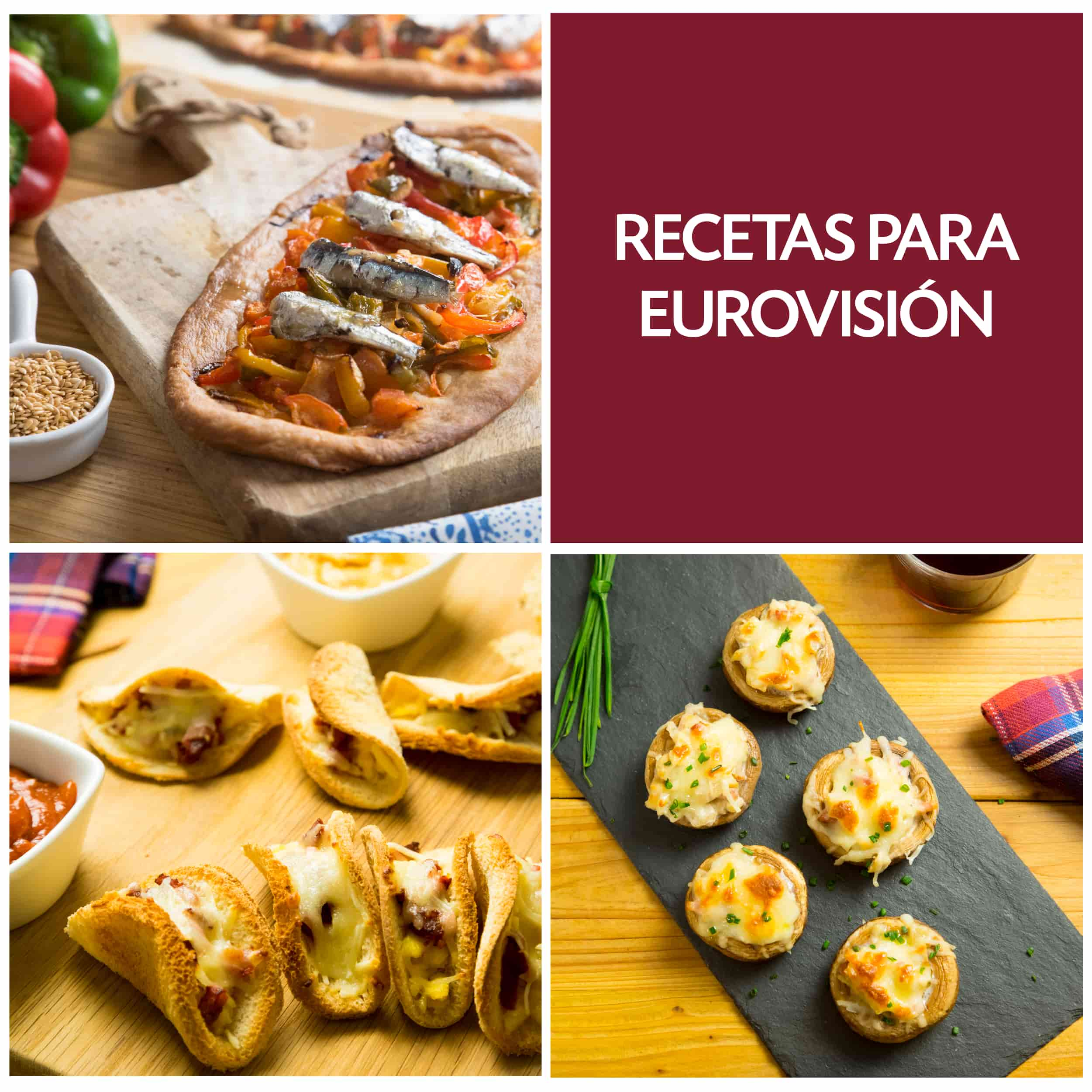 Recetas para picar viendo Eurovisión